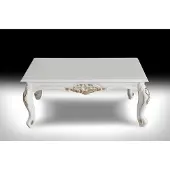 AEA Couchtisch Tisch Luxus Tisch Wohnzimmer Design Tische Rechteckig Weiß