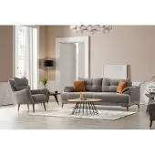 AEA Komfortable Sofagarnitur 3+1 Sitzer Gemütliche und Stilvolle Wohnzimmercouch