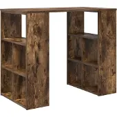 Syfax Schreibtisch Geräucherte Eiche Holzwerkstoff 90 x 50 x 75 cm