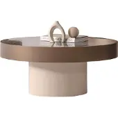 AEA Stilvoller Runder Couchtisch Designer Marmortisch Beistelltische