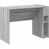 Syfax Schreibtisch Graues Sonoma Holzwerkstoff 109 x 50 x 78 cm