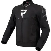 Rebelhorn Vandal wasserdichte Motorrad Textiljacke, schwarz/weiß, 9XL