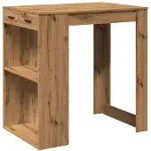 Syfax Bartisch Artisan-Eiche 102x70x103,5 cm Holzwerkstoff