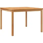 Syfax Garten-Esstisch 110x110x77 cm Massivholz Teak