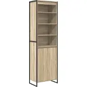Syfax Hohe Schränke Sonoma 60 x 36 x 200 cm Holzwerkstoff