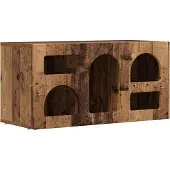 Syfax TV-Schränk ELST 80 x 35 x 40 cm Altholz Holzwerkstoff