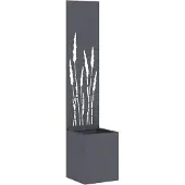 Syfax Garten Sichtschutz-Leinwand Anthrazit 32 x 150 cm
