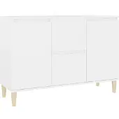 Syfax Sideboard Weiß 103,5x35x70 cm Holzwerkstoff