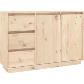 Syfax Sideboard 111x34x75 cm Massivholz Kiefer