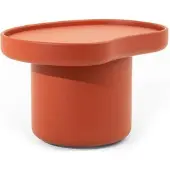 AEA Oranger Beistelltisch Designer Wohnzimmer Couchtisch Möbel