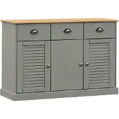 Syfax Sideboard mit Schubladen VIGO 113x40x75 cm Massivholz Kiefer