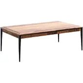 AEA Couchtisch Wohnzimmer Tisch Braun Holz Kaffeetisch Wohnzimmertisch