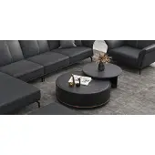 AEA Doppelter Couchtisch Wohnzimmer Tisch Couchtisch Sofa Beistell Rund Tische