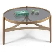 AEA Modern Couchtisch Einrichtung Designer Luxus Rund Möbel Kaffee Tisch