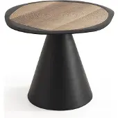 AEA Designer Couchtisch Beistelltisch Wohnzimmer Schwarz Tisch Möbel Rund