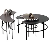 AEA Tischset Couchtisch Satztisch 3tlg Wohnzimmer Sofa Couchtische