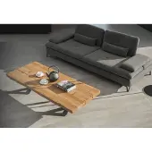 AEA Echtholz Couchtisch Rechteckiger Tisch Teetisch Wohnzimmertisch Modern