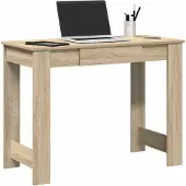 Syfax Schreibtisch Sonoma-Eiche 100x45x75 cm Holzwerkstoff