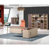 Xl Moebel Gmbh Garnitur Ecke Bürotisch Schrank Büromöbel Holz Beige Schreibtisch Set