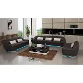 AEA Ledersofa Couch Sofagarnitur Ecksofa Eck Garnitur Design Modern Sofa G8022D
