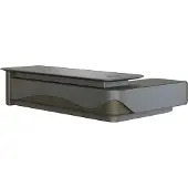 AEA Schreibtisch Chefzimmer Modern Grau Design Stauraum Kabeldurchführung Stil