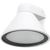 Faro Außenwandleuchte Pals, IP65 weiß matt