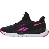 Reebok Trainingsschuh "FLEX TRAINER", Damen, Gr. 40, pink (schwarz, virtual pink, ftwr weiß), Synthetik, Textil, Schuhe Trainingsschuh, ideal für Gym und Fitnessstudio