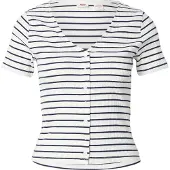 Levi's Muse Ss Tee Penelope Stripe Peacoat Stri Größe: XS | Hemden Outlet | Damen