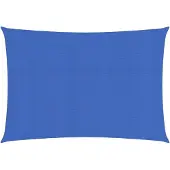 Syfax Sonnensegel 160 g/m² Rechteckig Blau 3x5 m HDPE