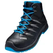 Uvex 2 trend Sicherheitsschuh Stiefel S3, blau/schwarz blau/schwarz 50 - 6935150 - blau/schwarz