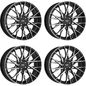 DOTZ 4 Felgen Fuji dark 8.0Jx19 5x112 für Infiniti Q30 Qx30