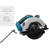 OEM Kreissäge, verstellbarer Winkel, kabelloser Betrieb, Blau