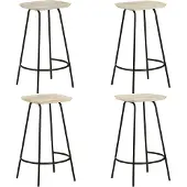 Syfax Barhocker 4 Stk. Mango Massivholz