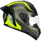 Cgm Integralhelm 330G RIOT Sport Schwarz Fluo Gelb Matt größe M