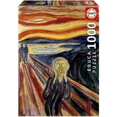 Educa Puzzle, Le Cri Edvard Munch, 1000 Teile, 48 x 68 cm