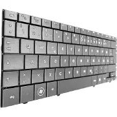 T-ProTek DEUTSCHE - Tastatur / schwarz für HP Compaq Mini 1150NR NM128UA