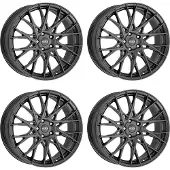 DOTZ 4 Felgen Fuji grey 7.5Jx19 5x112 für Skoda Karoq Octavia