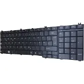T-ProTek DEUTSCHE-Tastatur Keyboard Schwarz Matt kompatibel für TOSHIBA Satellite C650-18G
