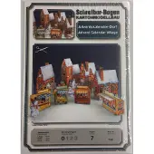 Sonstige Verlage Schreiber-Bogen Kartonmodellbau Adventskalender-Dorf