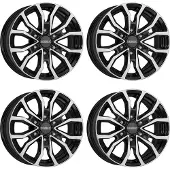 Dezent 4 KC dark Felgen 7.5Jx17 6x139.7 für Volkswagen Amarok