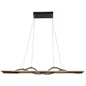 ITALUX LED-Pendelleuchte 35W CONATO PND-23848-30W-BK-GD