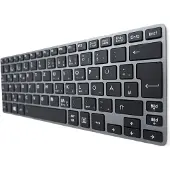 T-ProTek DEUTSCHE-Tastatur Silber Rahmen Beleuchtung,Trackpoint für Toshiba Portege Z30-B-14C