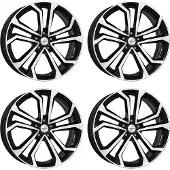 Dezent 4 TA dark Felgen 7.5Jx17 5x114.3 für Dacia Duster