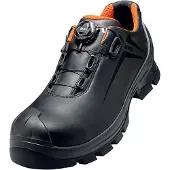 Uvex 2 MACSOLE BOA Sicherheitsschuh S3L Halbschuh Leder Größe 36 Weite 10 schwarz/orange 36 - 6531136 - schwarz/orange