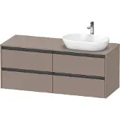 Duravit K24898R43430000 Konsolen-WTU wandhängend Ketho.2 550x