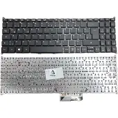 T-ProTek DEUTSCHE-Tastatur Schwarz Ohne Rahmen kompatibel für Acer Aspire 3 A315-54K-5116