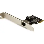 StarTech.com .com 1 Port PCI Express Gigabit Ethernet Netzwerkkarte - Intel I210 NIC, Eingebaut, Kabelgebunden, PCI Express, Ethernet, 2000 Mbit/s, Schwarz, Metallisch