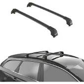 TURTLE DACHTRÄGER AIR-2 , Schwarz FIAT PANDA CROSS 2011 - 2024 (Kleinwagen)