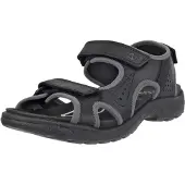 Ecco Sandale Hike 3 Strap (Leder) schwarz Herren