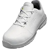 Uvex S3 Halbschuhe 6582 white Modellreihe 1 sport hygiene, Größe:42, Weite:10